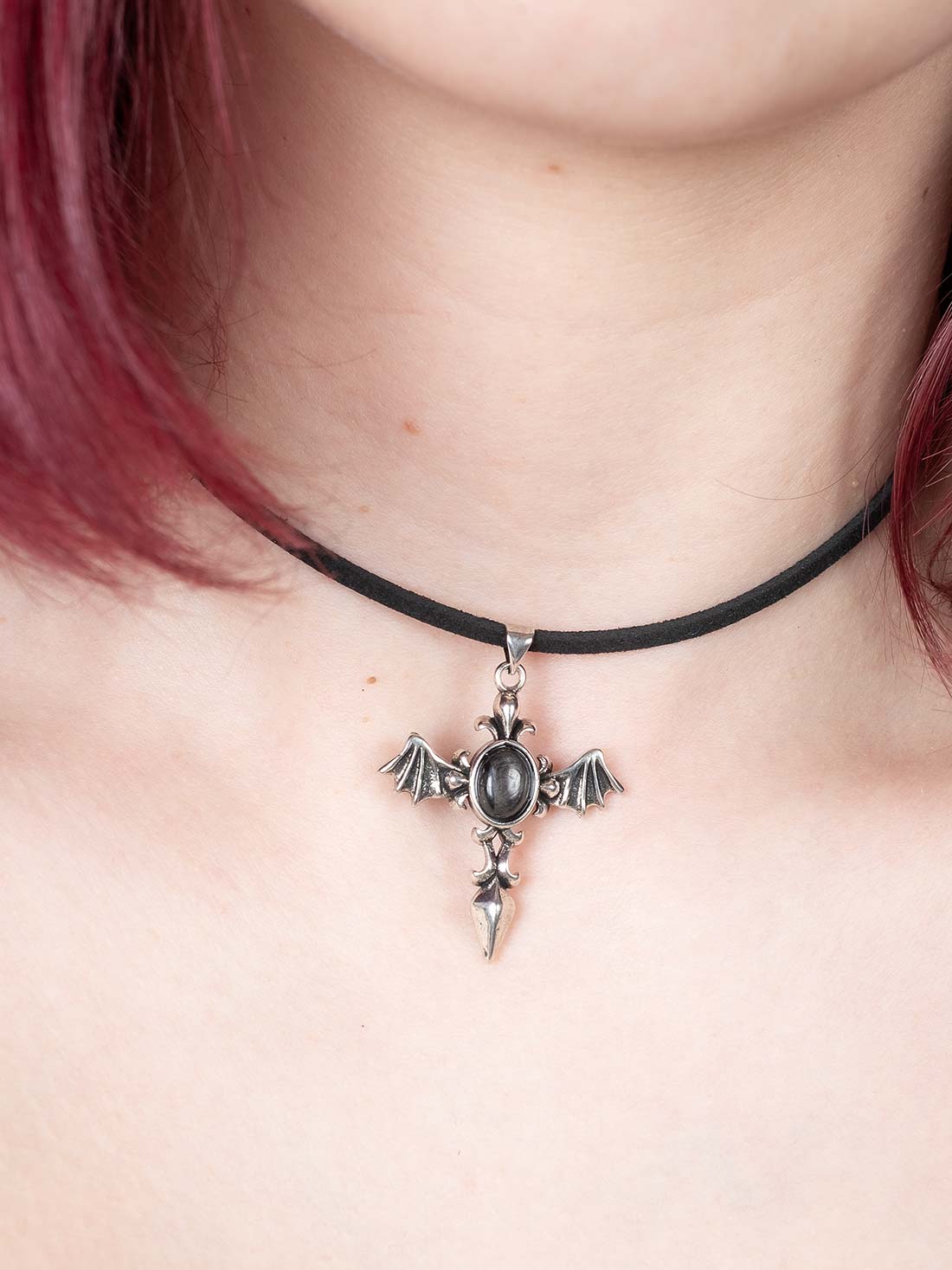 Choker z hiperstenem Angel Wing - Image 4