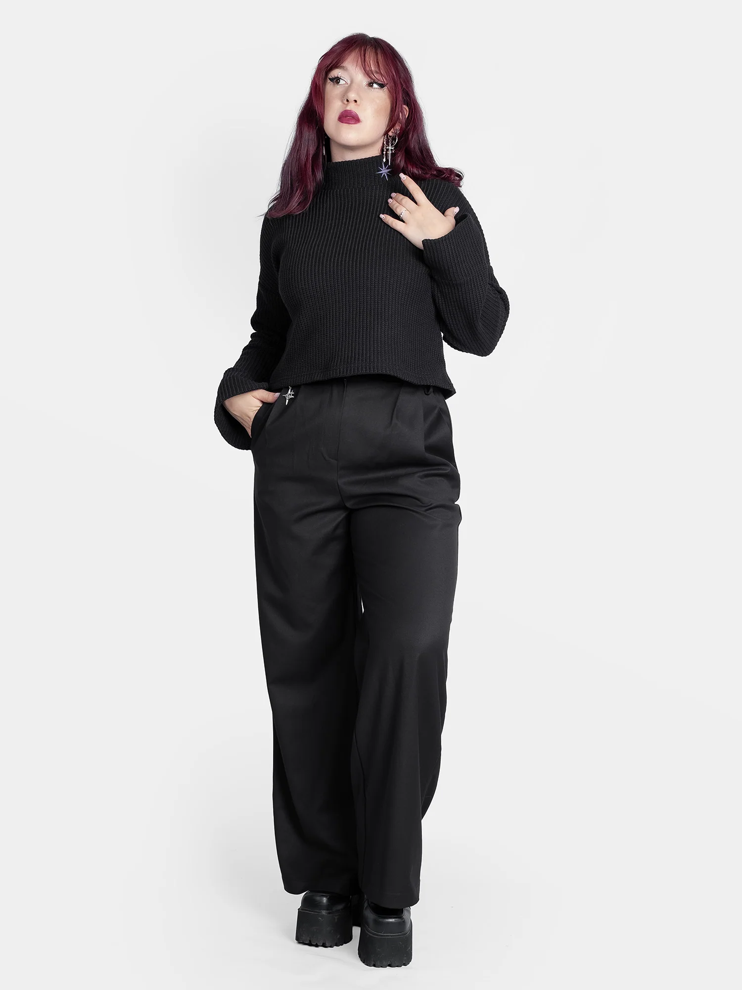 Sweter z golfem Astrid - Image 12