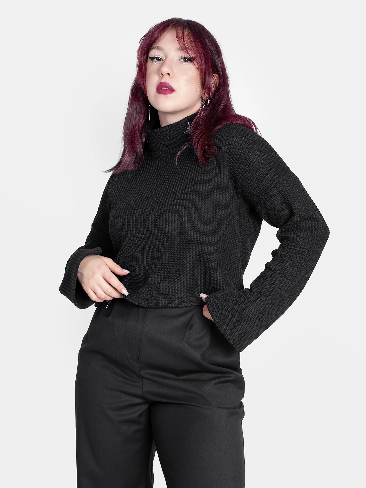 Sweter z golfem Astrid - Image 7