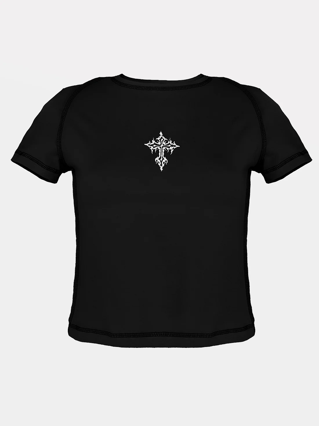 Top z haftem z krzyżem Holy - Image 5