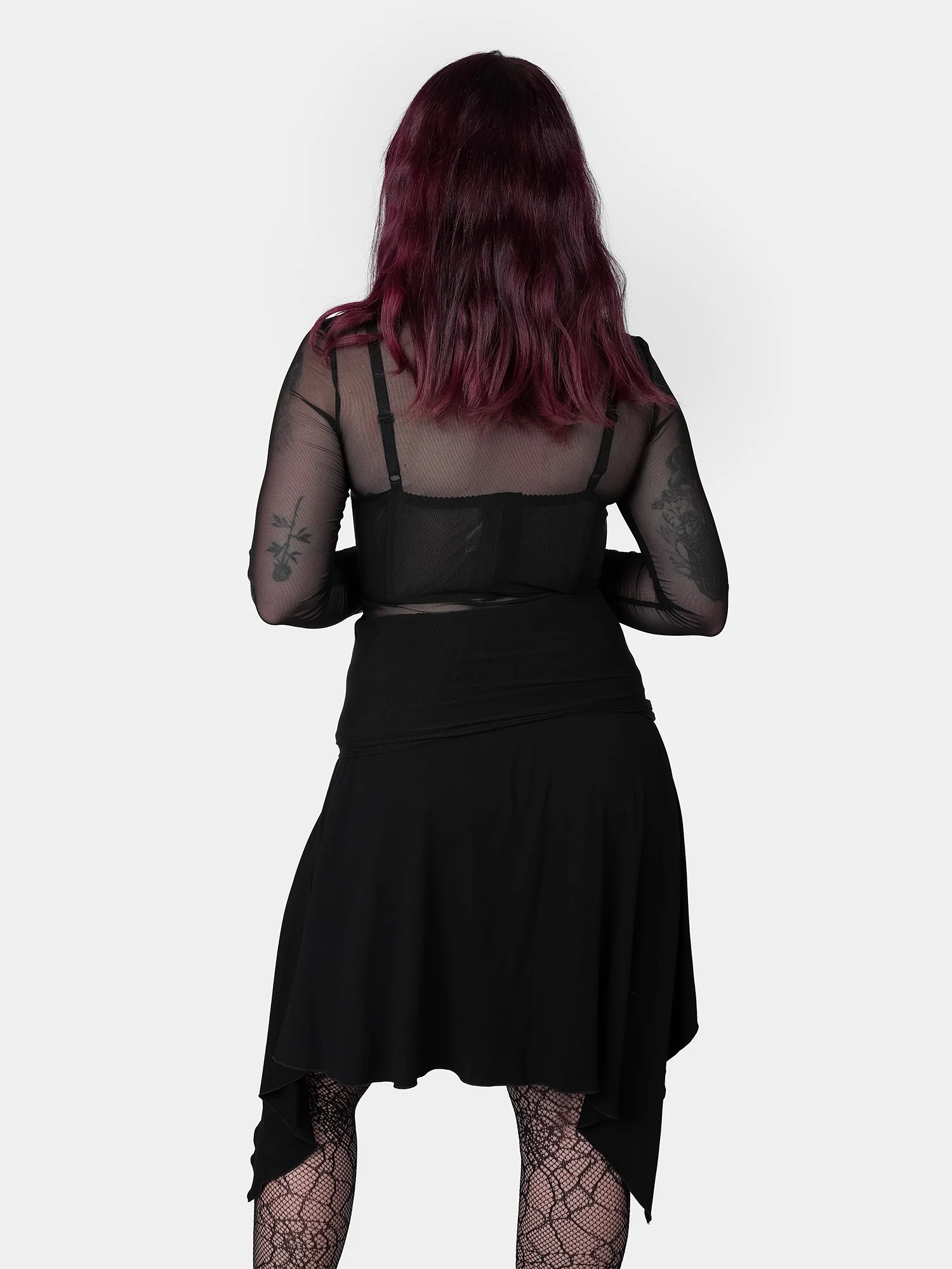 Czarny mesh top Bonnie - Image 9