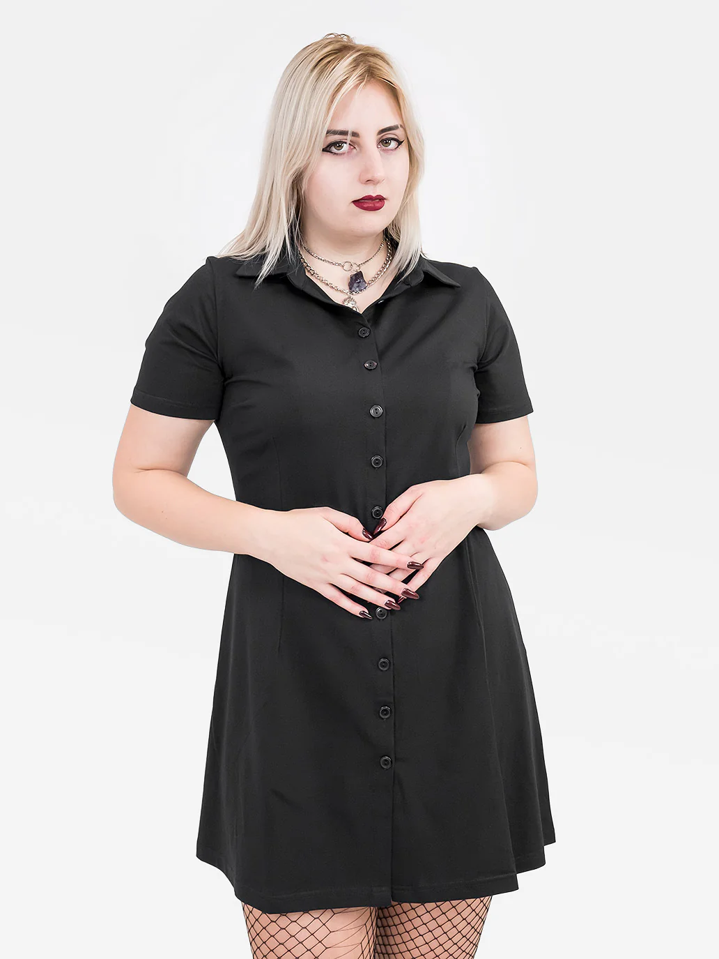 Sukienka z kołnierzykiem Carmen - Image 14
