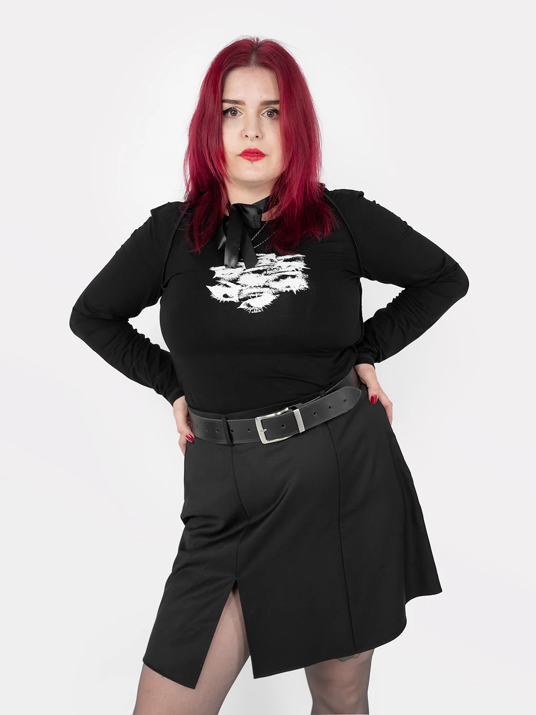 Spódnica z wycięciem Coven - Image 22