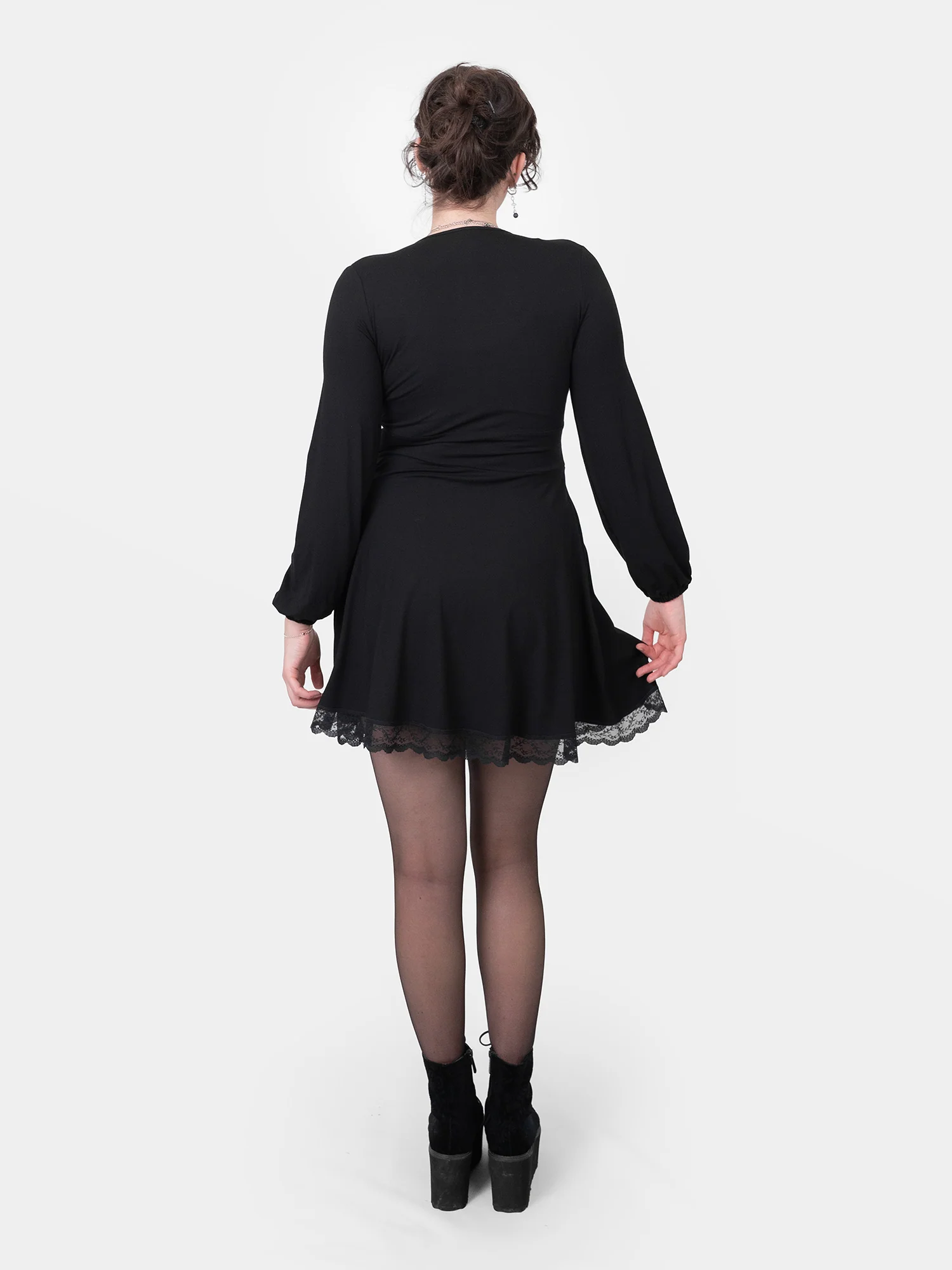 Sukienka mini z guzikami Deliria - Image 14