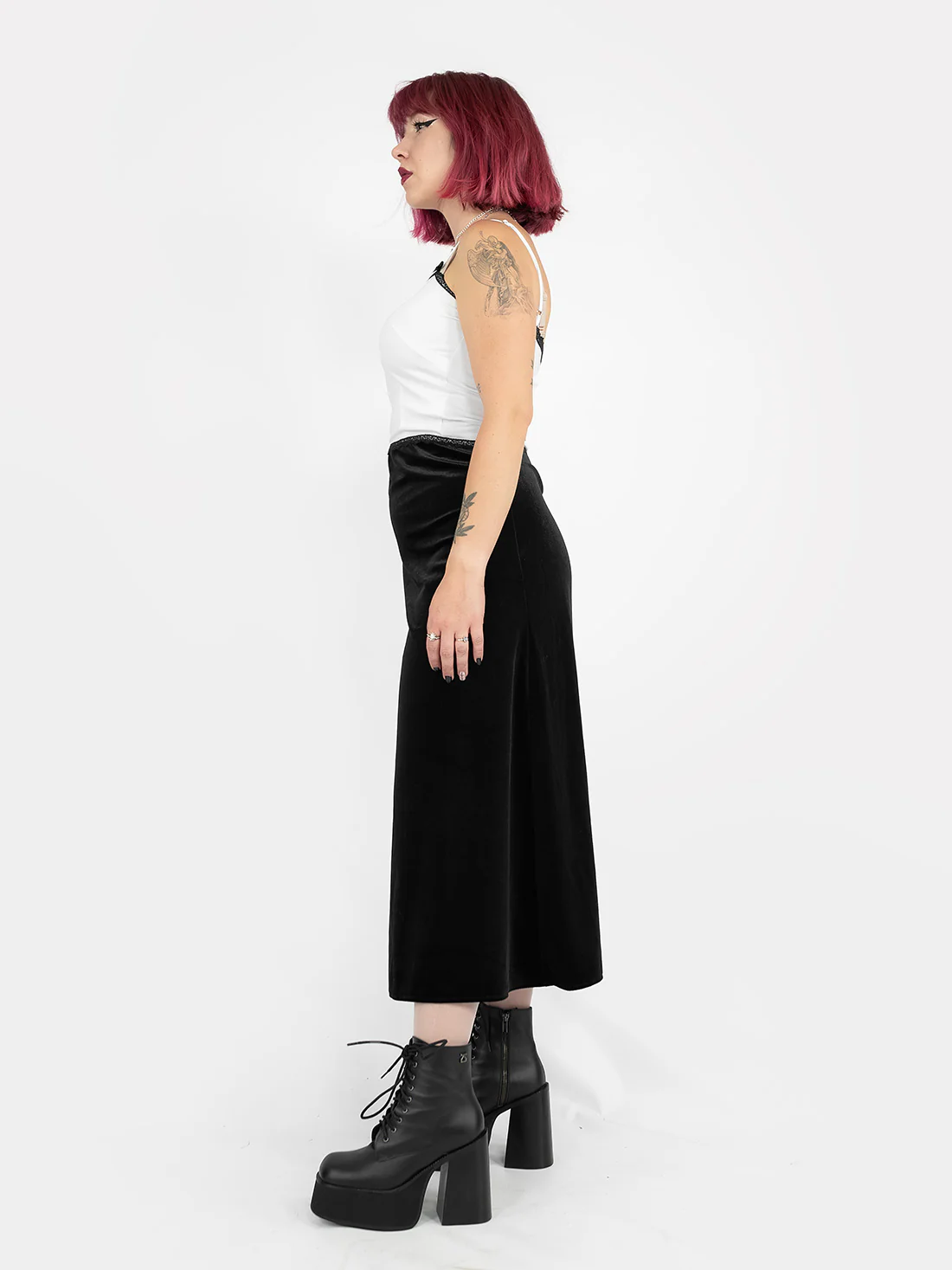 Biały top z koronką Molly - Image 7