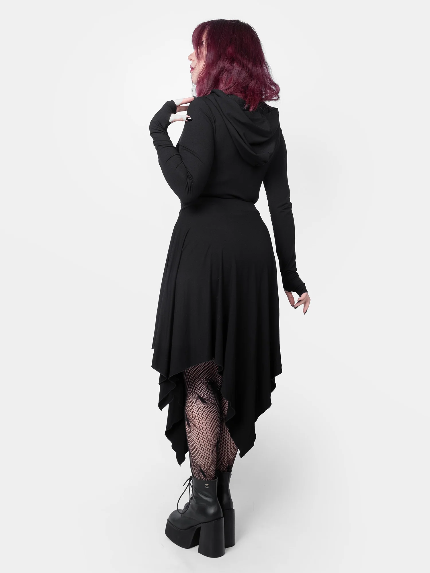 Bluzka z kapturem Noire - Image 19