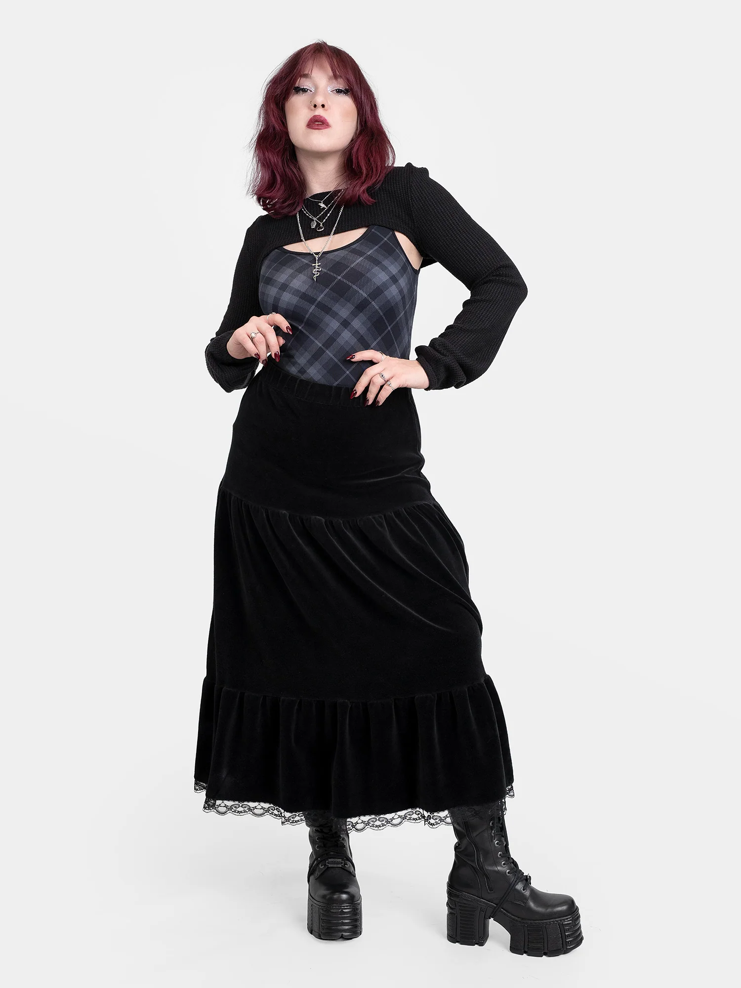 Top w kratkę Rebel - Image 5