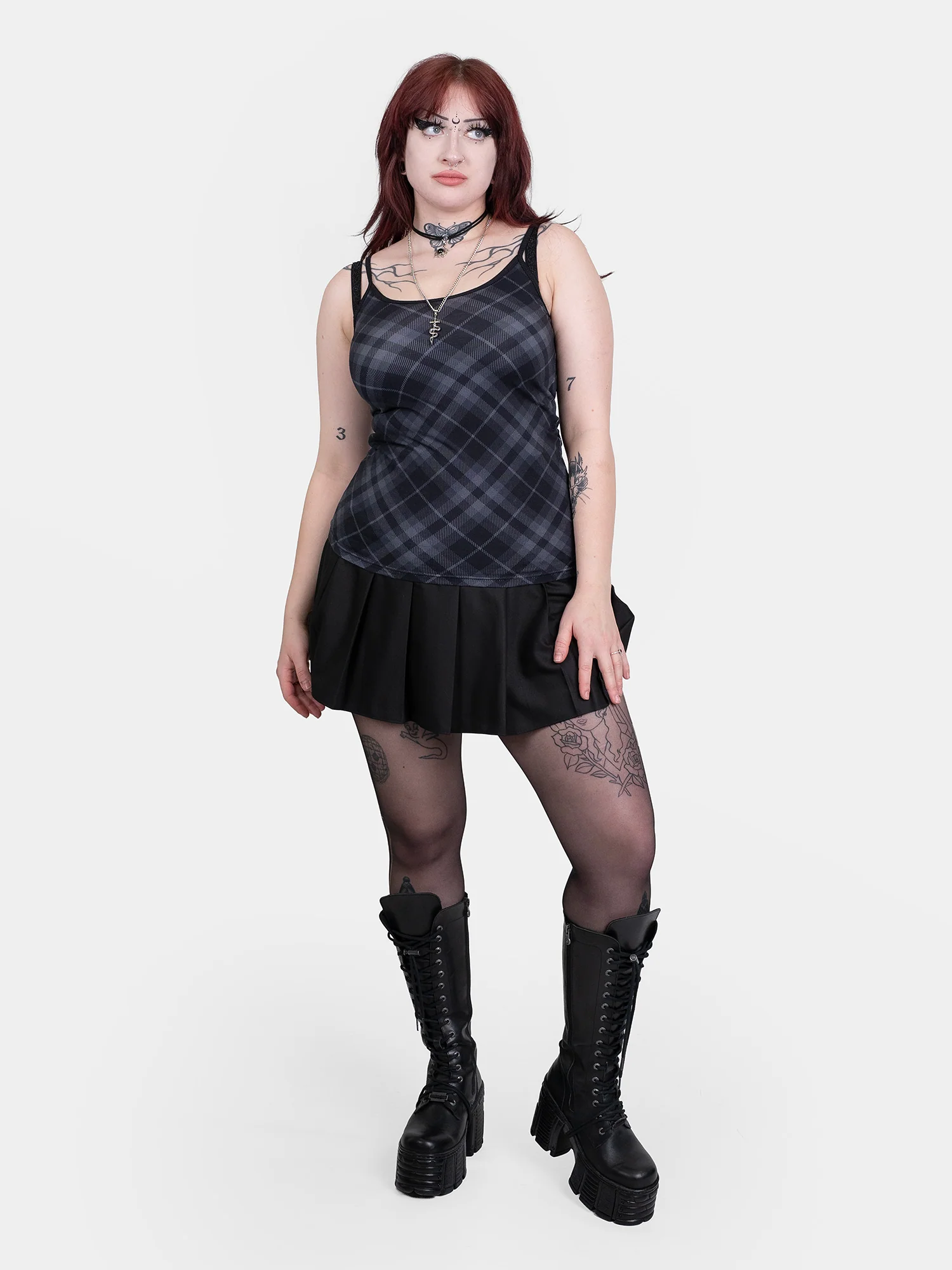 Top w kratkę Rebel - Image 6