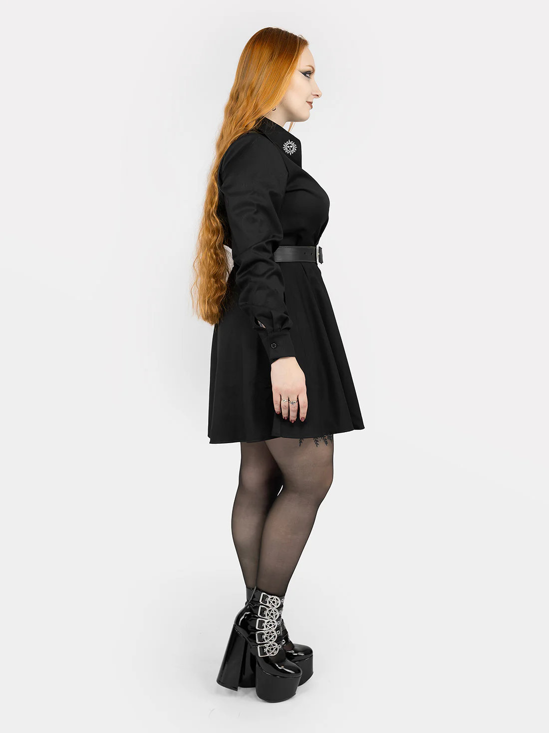 Sukienka z kołnierzem Sabrina - Image 18