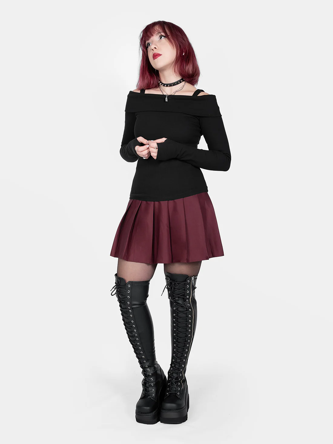 Bluzka off-shoulder Seraphine - Image 13