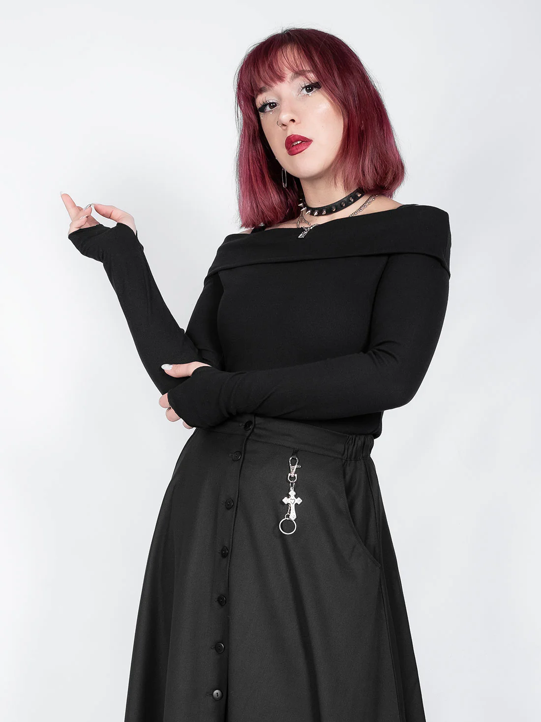 Bluzka off-shoulder Seraphine - Image 5