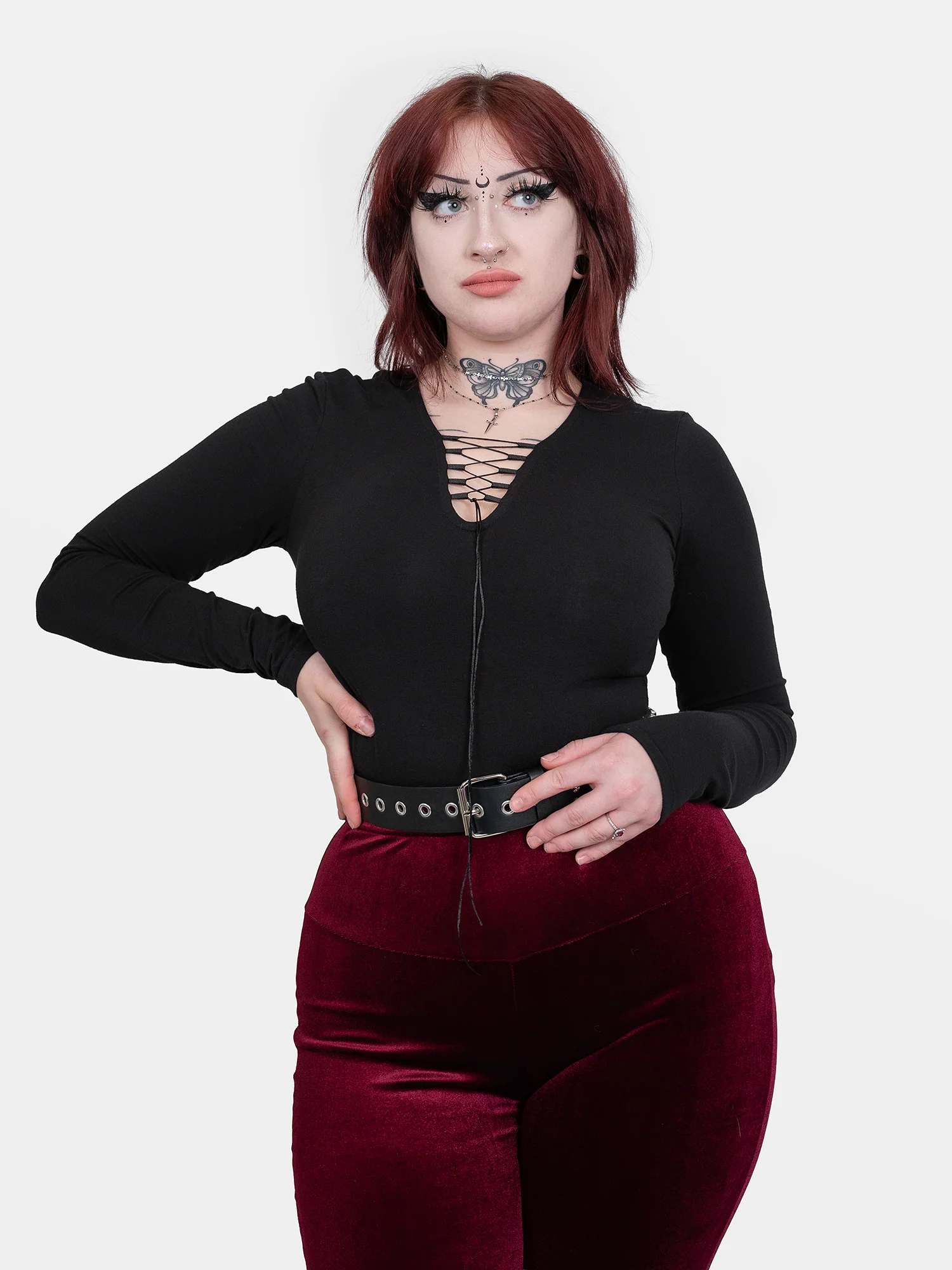 Bluzka z wiązaniem Vesper - Image 10