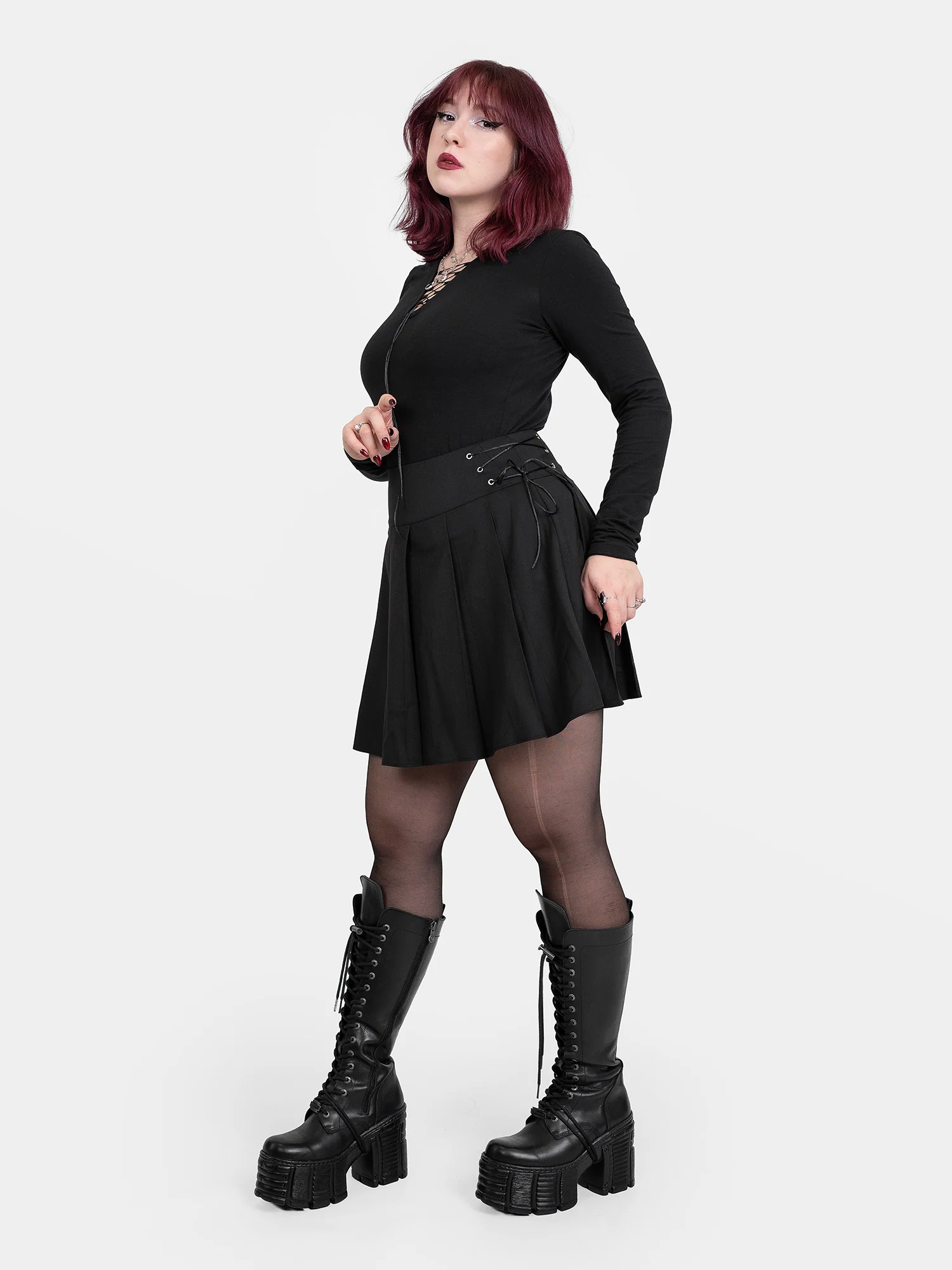 Bluzka z wiązaniem Vesper - Image 4