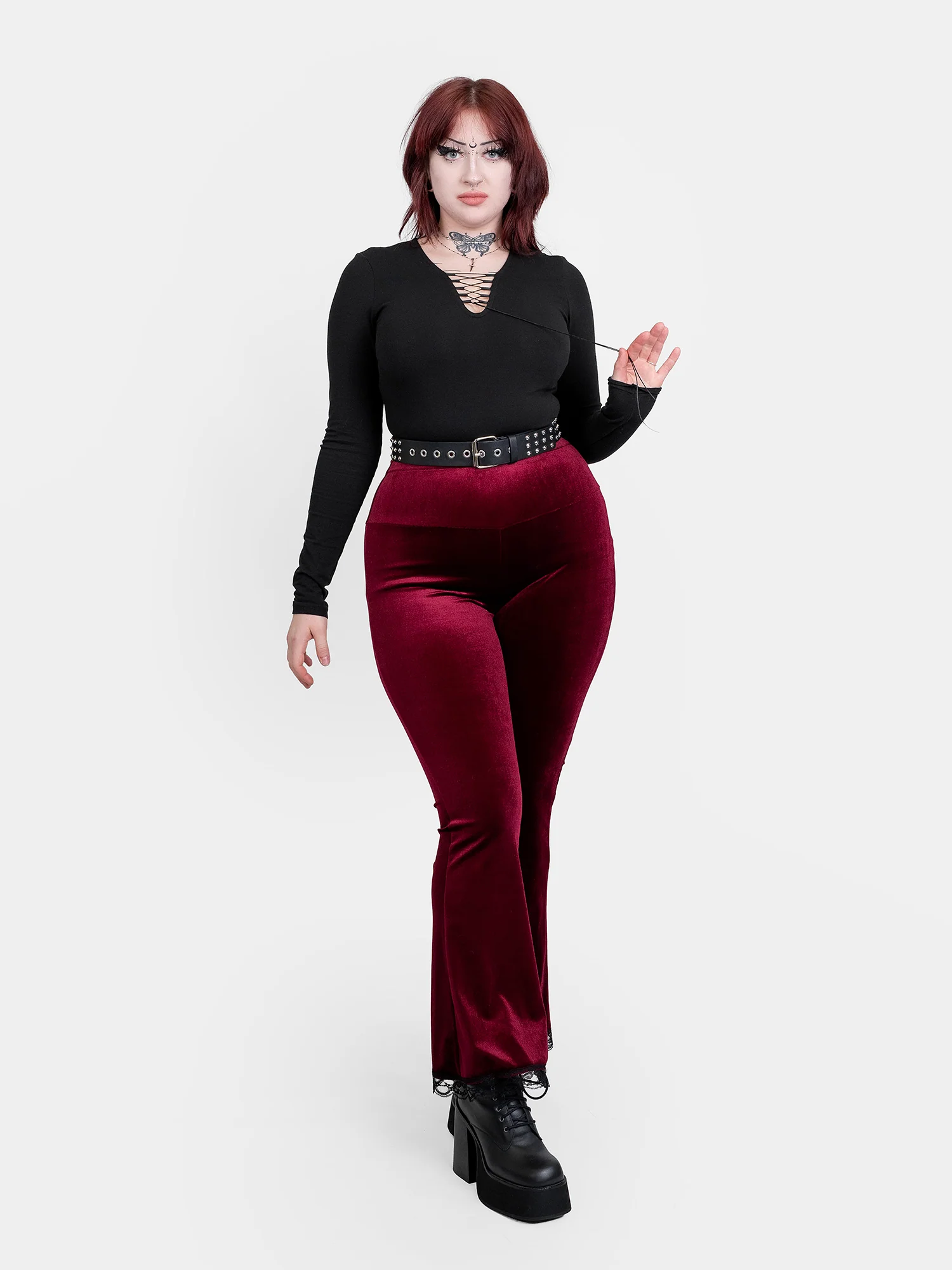 Bluzka z wiązaniem Vesper - Image 5